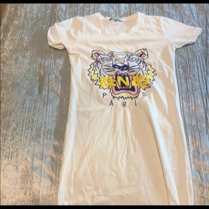 Fitted kenzo tshirt dress